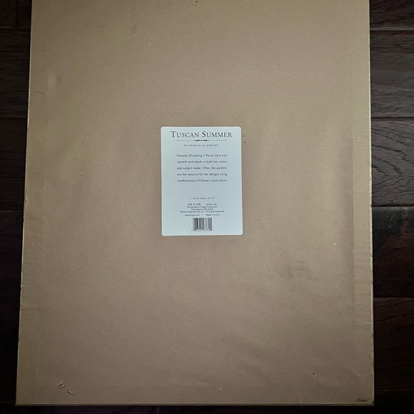 Gorgeous Framed /Matted Floral Picture.”Tuscan Summer” by Pamela Gladding. - Picture 10 of 10